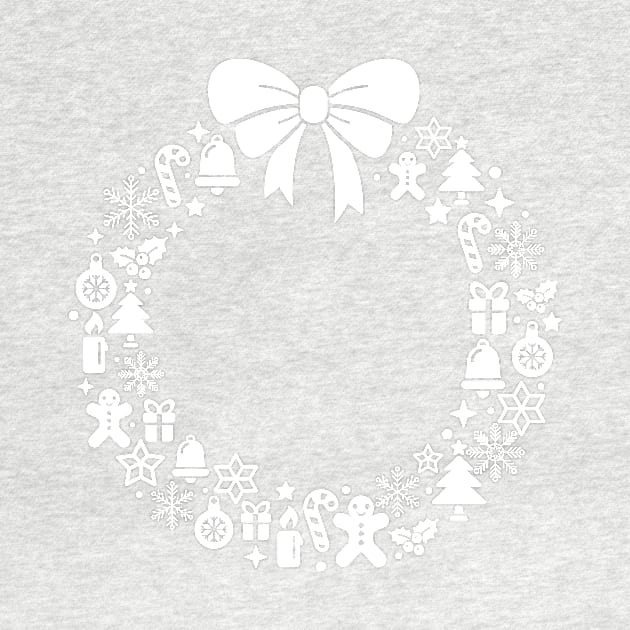 Christmas Wreath Pattern by Rebus28